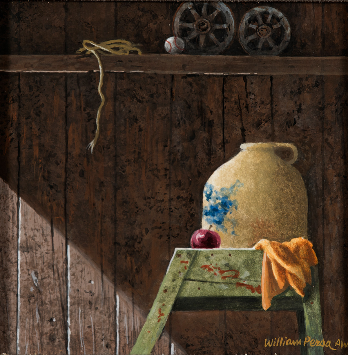 Study of Crock in the Barn Image